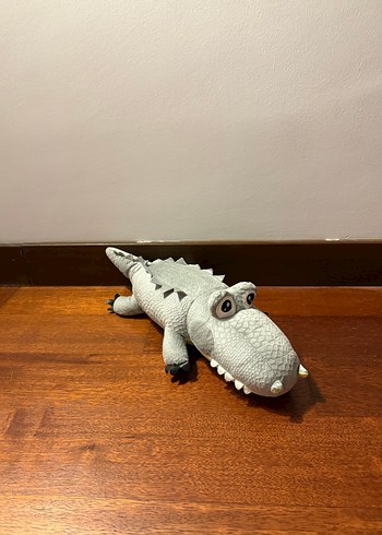 Gri Renkli Timsah Peluş Oyuncak - Görsel 5