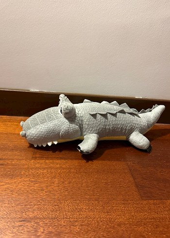 Gri Renkli Timsah Peluş Oyuncak - Görsel 2