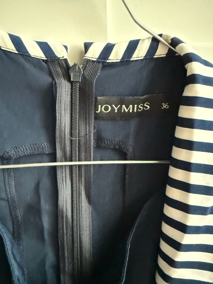 Lacivert Uzun Drapeli Kadın Tulum - Görsel 5