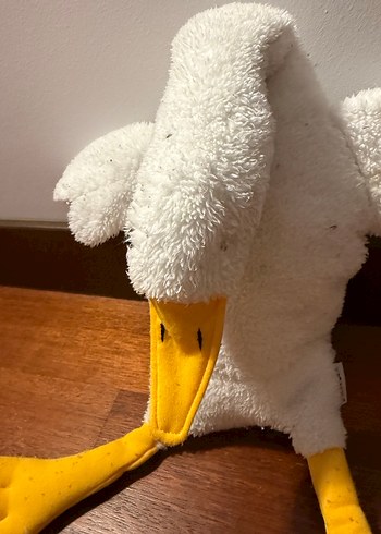 Beyaz Peluş Ördek Oyuncak - Görsel 4