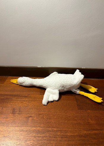 Beyaz Peluş Ördek Oyuncak - Görsel 3