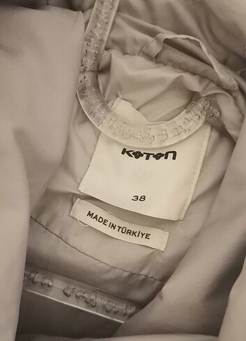 m Beden Koton şişme kaban mont