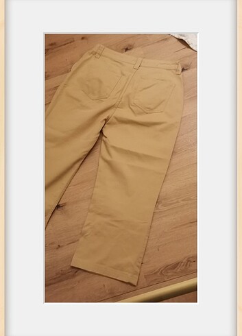 Trendyol & Milla Bej kapri jeans