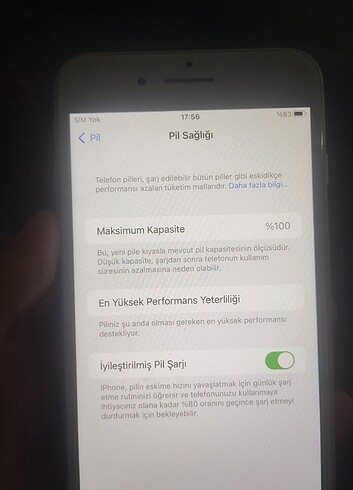 iPhone 7 Plas 32 GB Türkiye cihazı 