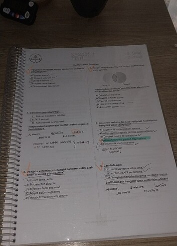 Meb kazanım test kitabı