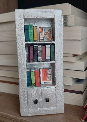 Minyatür Kitaplık Sanat Eseri