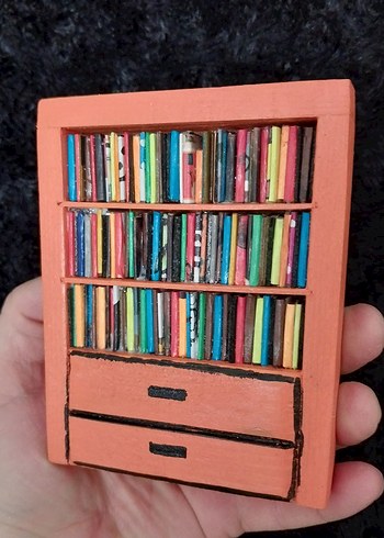 Renkli Minyatür Kitaplık Sanat Kitabı