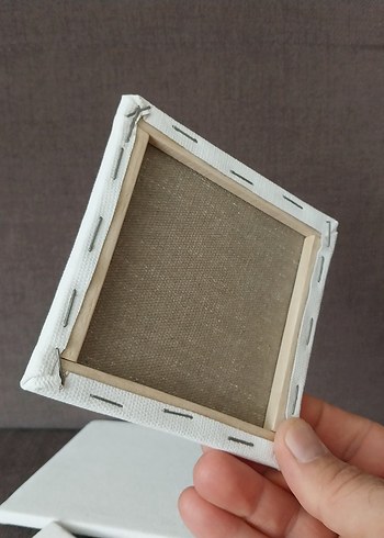  Beden Renk Mini Tuval 10x10 cm