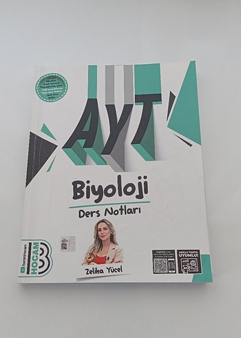 AYT Biyoloji Ders Notları Hazırlık Kitabı