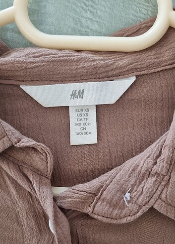 xs Beden H&M gömlek elbise