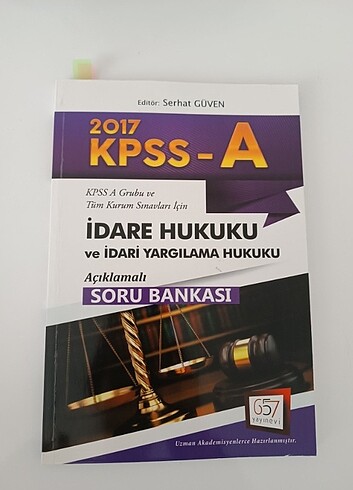 Kpss A grubu hukuk soru kitapları
