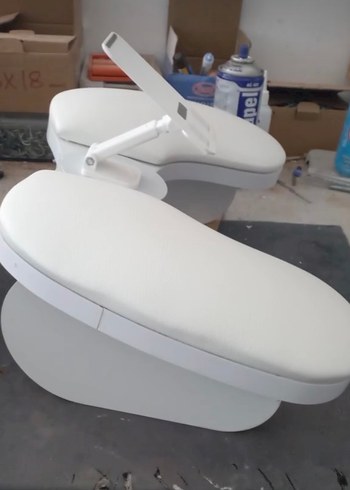 Beyaz Telefon Tutuculu Manikür sehpası - Görsel 3