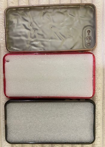 İPhone 7 Plus Telefon Kılıfları 3 adet - Görsel 3