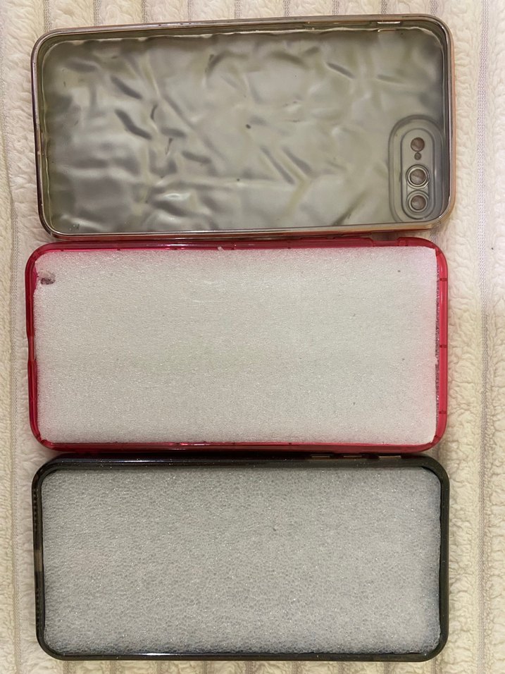 İPhone 7 Plus Telefon Kılıfları 3 adet - Görsel 3