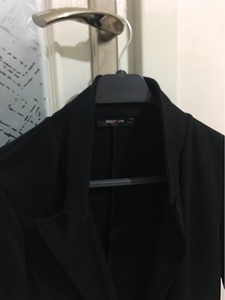 Siyah blazer ceket