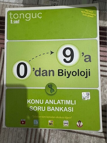 Tonguç yayınları 9.sınıf biyoloji test kitabı
