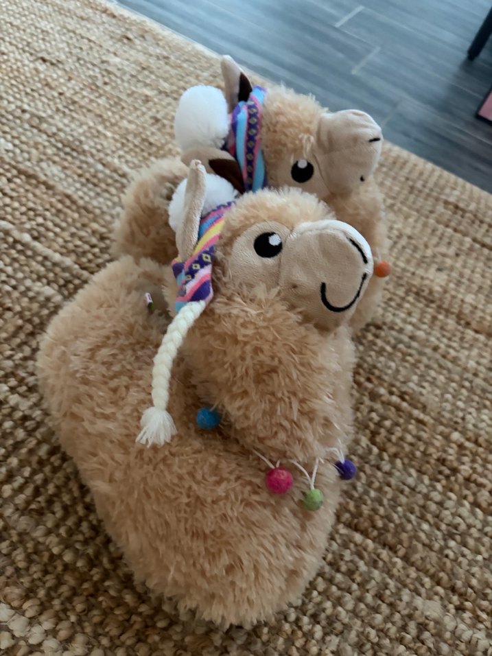 Twigy Llama Detaylı Peluş Terlik — görsel 3/5