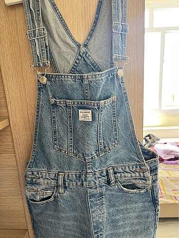 xs Beden Pull&Bear kot tulum salopet