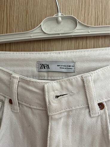 34 Beden Beyaz jeans