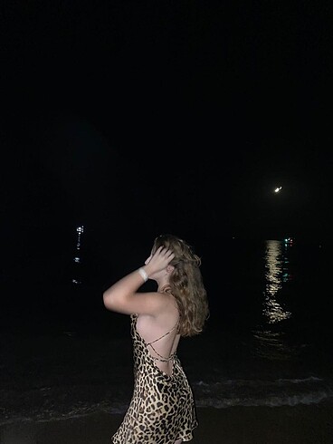 Zara Leopar elbise