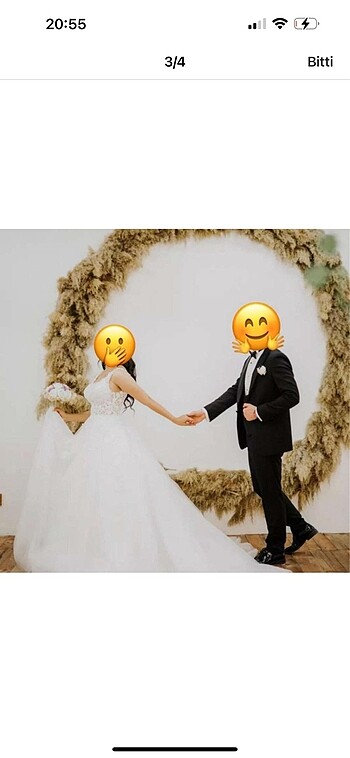 m Beden Gelinlik