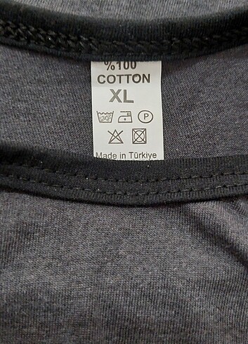 l/xl Beden Unisex baskılı tshirt