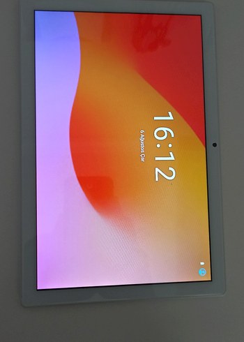 Gri Renkli Tablet 16:12 Ekran