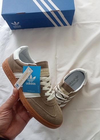 diğer Beden Adidas Kadın Süet Kahverengi Sneaker