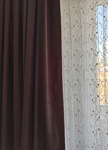 İki adet fon perde  - Görsel 6