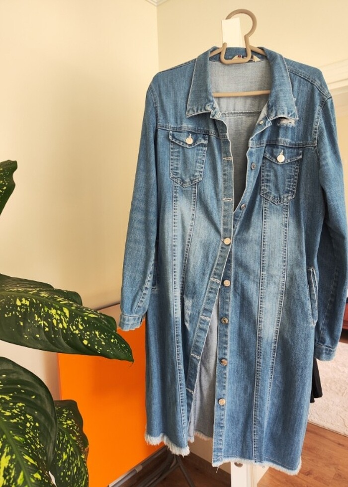 Kot ceket tesettür  - Görsel 2