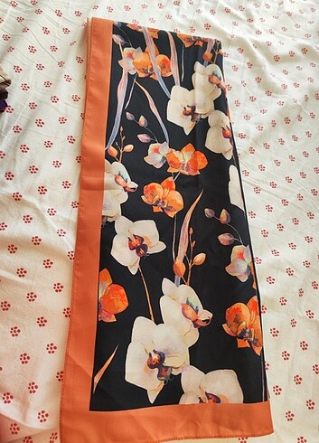 Şal siyah desenli - Görsel 2