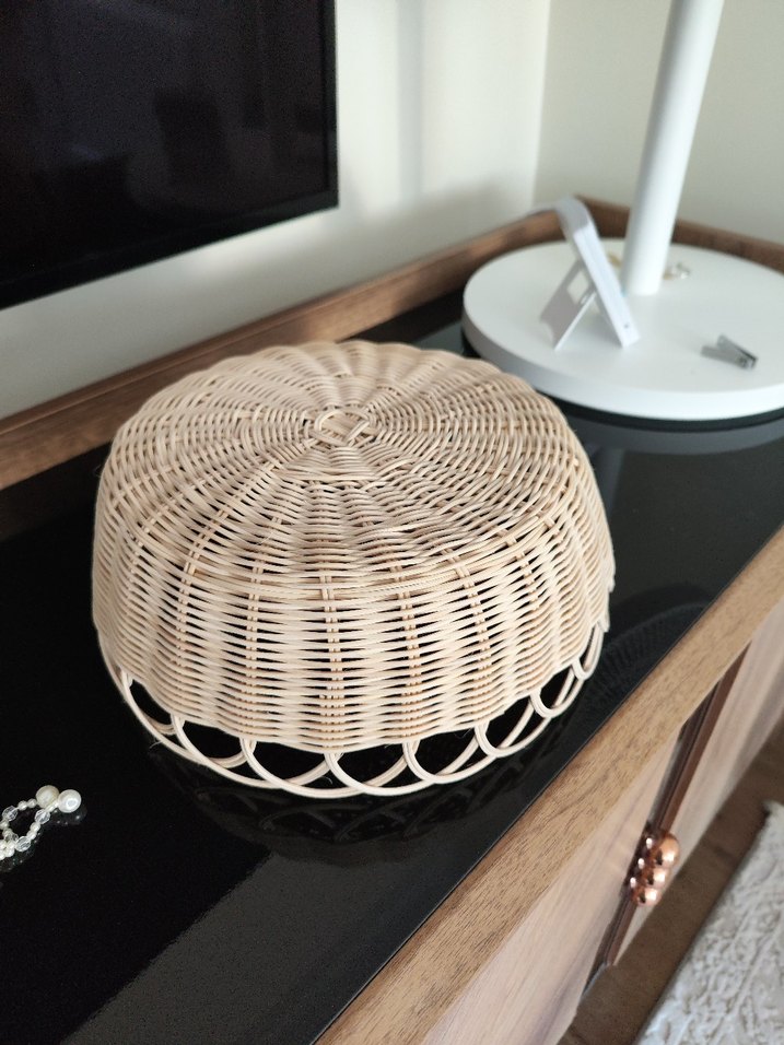 bambu rattan sepet - Görsel 2