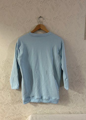 Mavi Baskılı Uzun Kollu Sweatshirt - Görsel 2