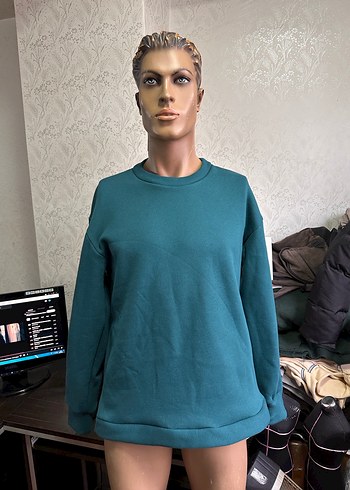 Bisiklet Yaka Sweatshirt - Görsel 3