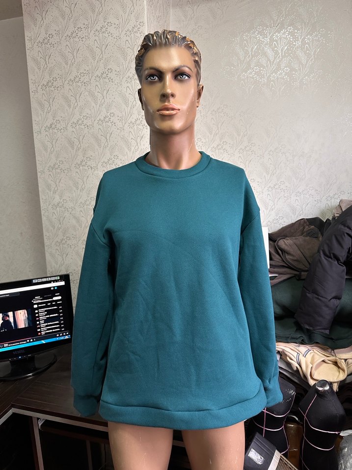 Bisiklet Yaka Sweatshirt - Görsel 3