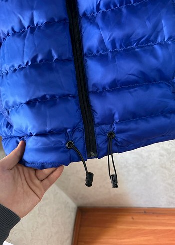 Erkek Mavi Fermuarlı Mont - Görsel 3