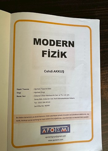 Beden Apotemi konu anlatımlı test