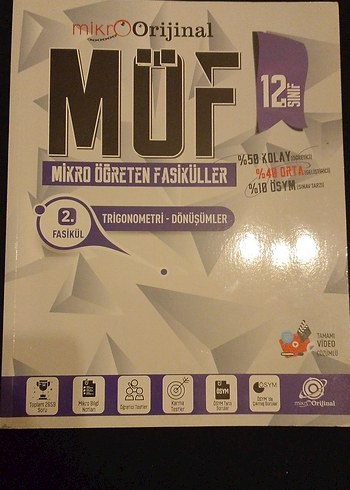 12. Sınıf Trigonometri Dönüşümler Fasikülü