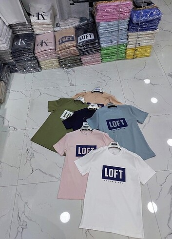 Loft Baskılı Oversize Tişört