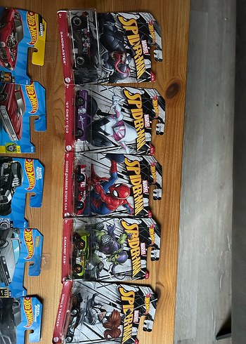 Hotwheels SpiderMan Serisi
