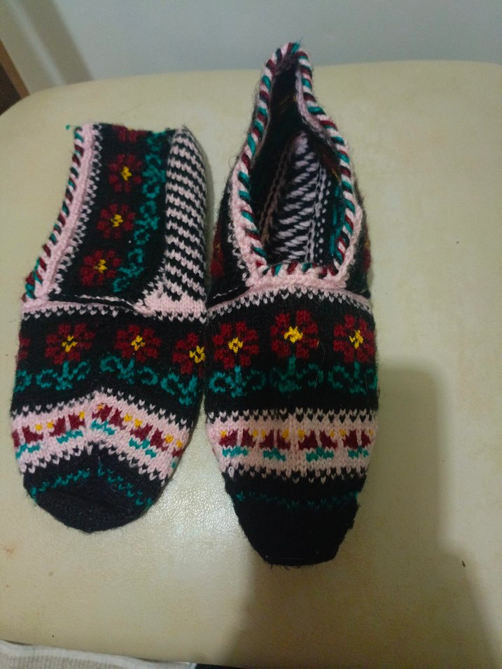 Renkli Nakışlı patik 38.39 - Görsel 3