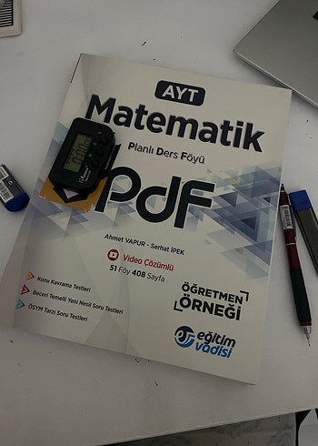 AYT Matematik Planlı Ders Föyü PDF Kitap