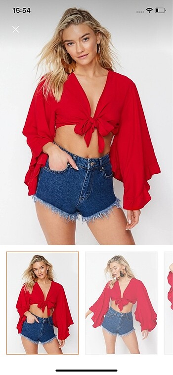 Crop bluz