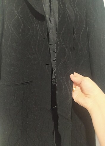 40 Beden siyah Renk Kadın blazer ceket