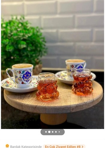 Paşabahçe Dalgalı Tasarımlı 6'lı Cam Bardak Seti