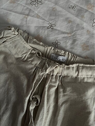 Defacto Keten pantolon