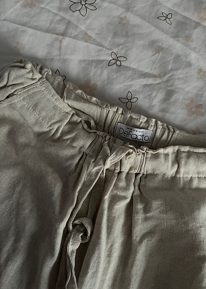 Keten pantolon - Görsel 2