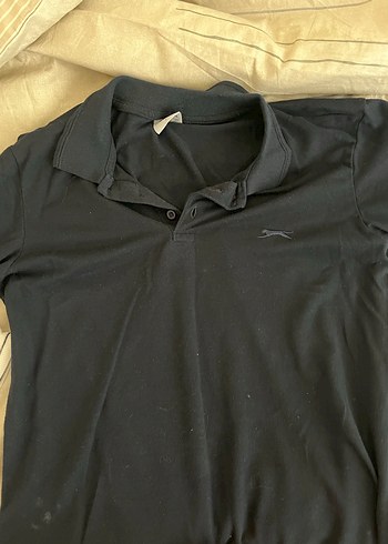 Slazenger kadın Lacivert polo yaka - Görsel 2