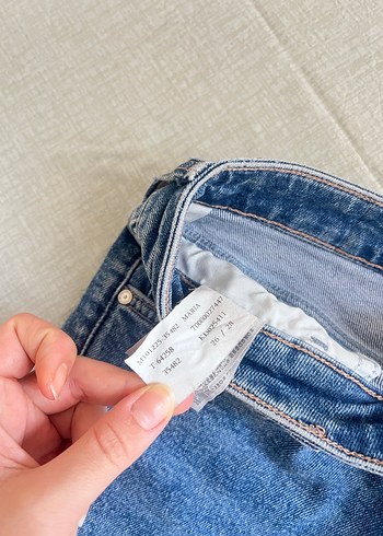 Mavi kadın jean - Görsel 4