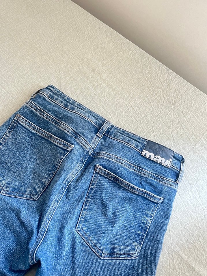 Mavi kadın jean - Görsel 2